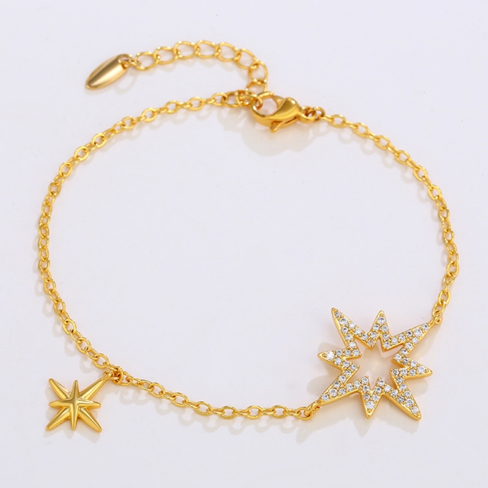 Adjustable Women's Star Bracelet